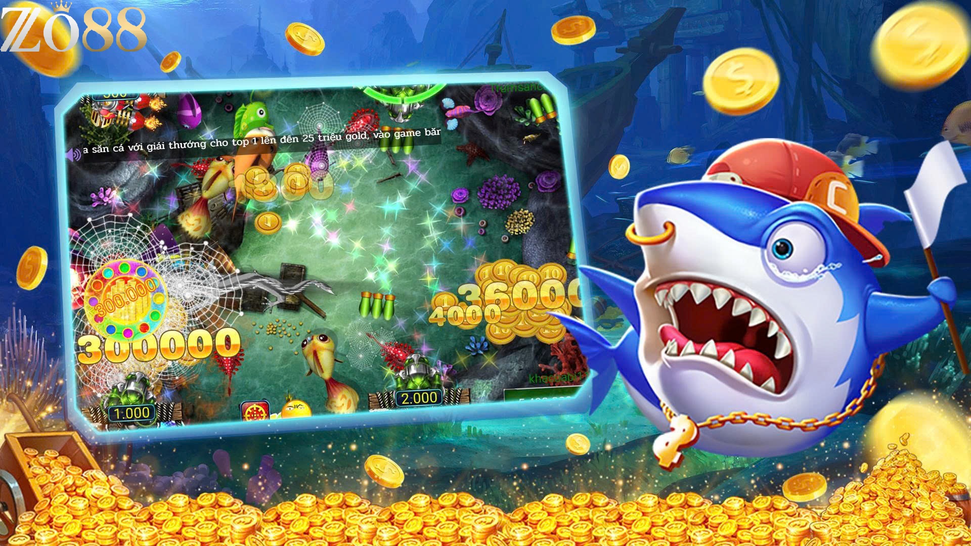 Khám phá thế giới game bắn cá online Zo88 độc đáo